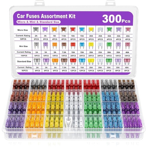 Autosicherungen set 300 - autosicherungen, stück