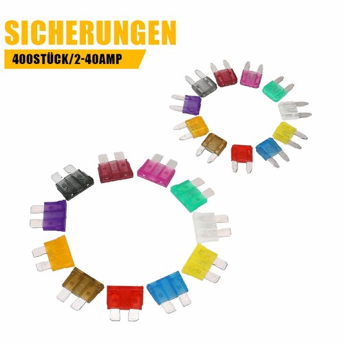 400pcs kfz sicherung - sicherung, set