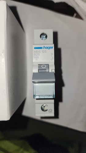 Hager mbs 125 b25 ampere - b25,
